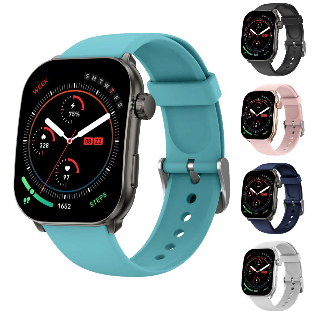 Smart Fitness Uhr für Android & IOS – Aktivität, Schlaf & Gesundheitswerte mit professionellem Design