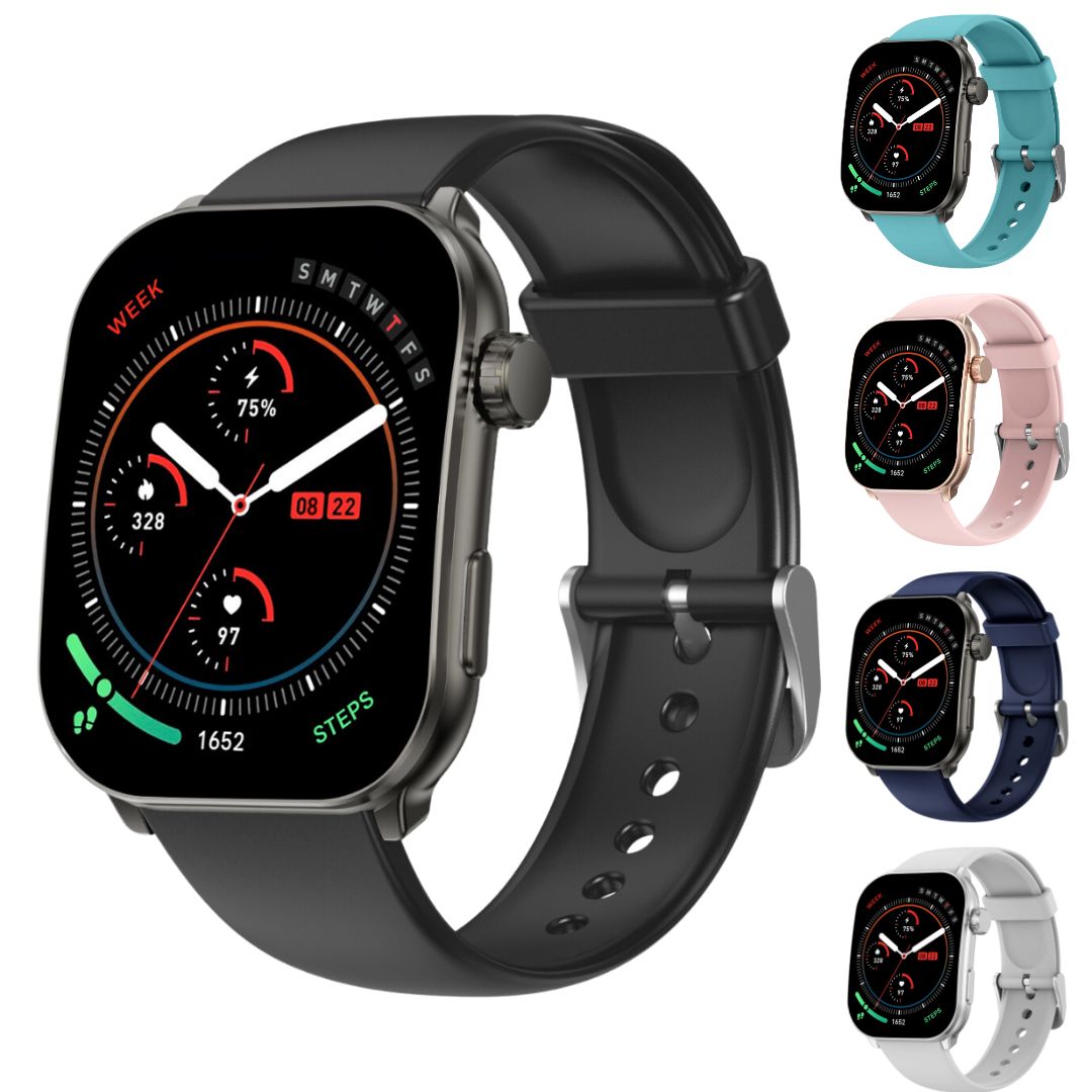 Smart Fitness Uhr für Android & IOS – Aktivität, Schlaf & Gesundheitswerte mit professionellem Design