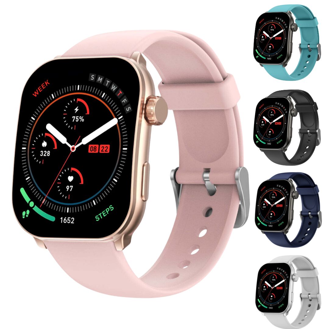 Smart Fitness Uhr für Android & IOS – Aktivität, Schlaf & Gesundheitswerte mit professionellem Design