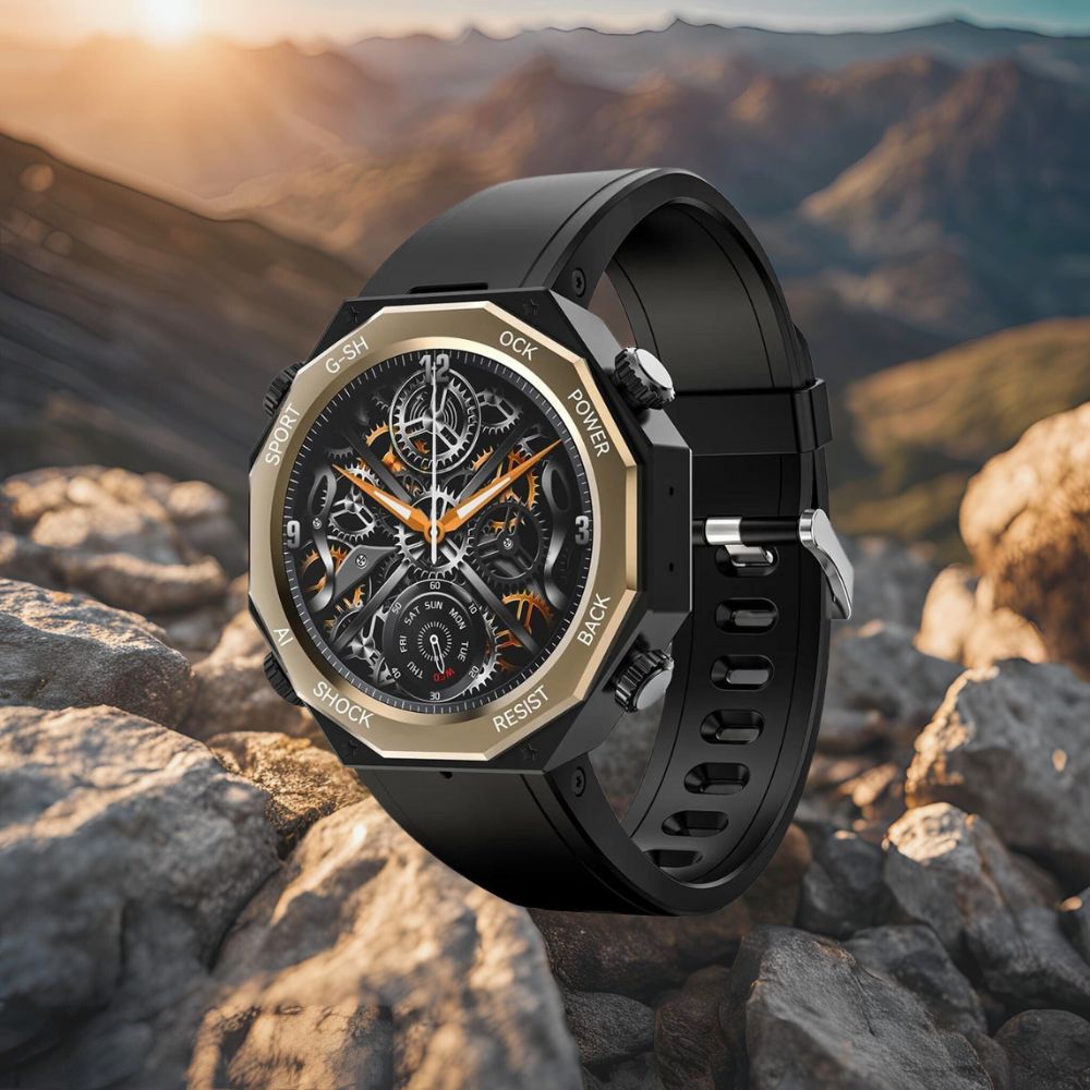 Unzerstörliche Smart Fitness-Armbanduhr – Vollständige Gesundheitsüberwachung, Schrittzählung & Schlafüberwachung