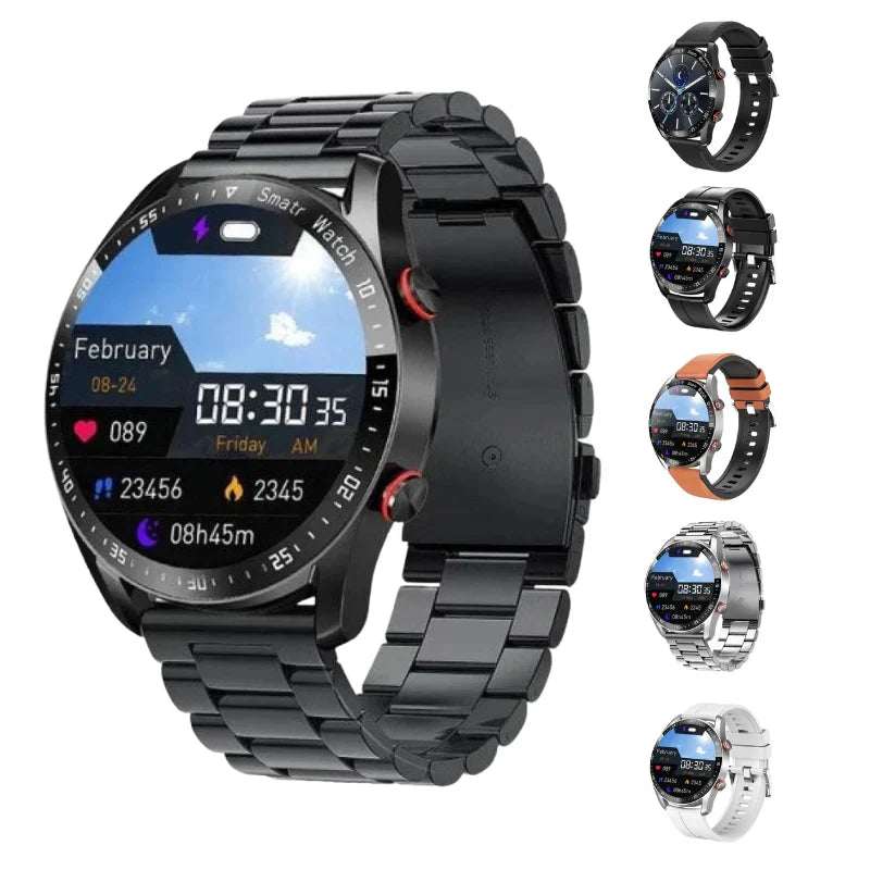 Diabetes Smartwatch mit Glukoseüberwachung – Nicht-invasive Blutzuckertester für Gesundheit und Fitness