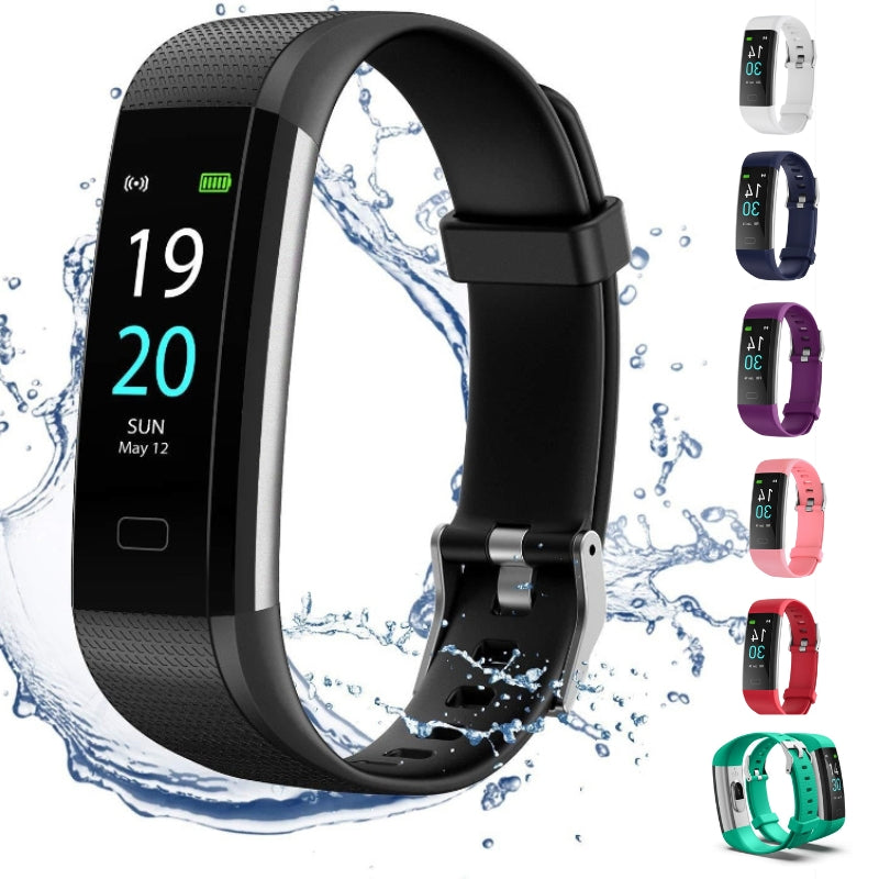Smartwatch mit Blutdruck- und Herzfrequenzüberwachung – Fitness Tracker für Frauen
