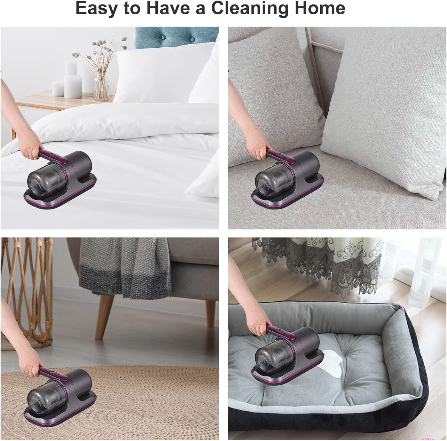CleanMaster: Hochleistungs-Staubsauger- und Bügeleisen-Duo - Möbel, Bettwäsche, Betten und andere Haushaltsartikel