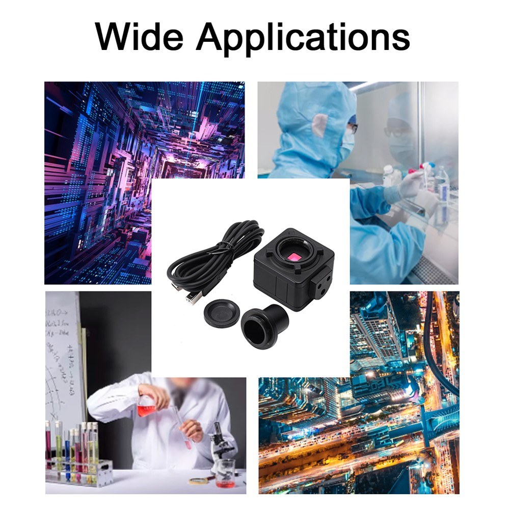5MP Hochgeschwindigkeits-USB-Digitalmikroskopkamera mit kostenlosem Treiber & elektronischem Okular
