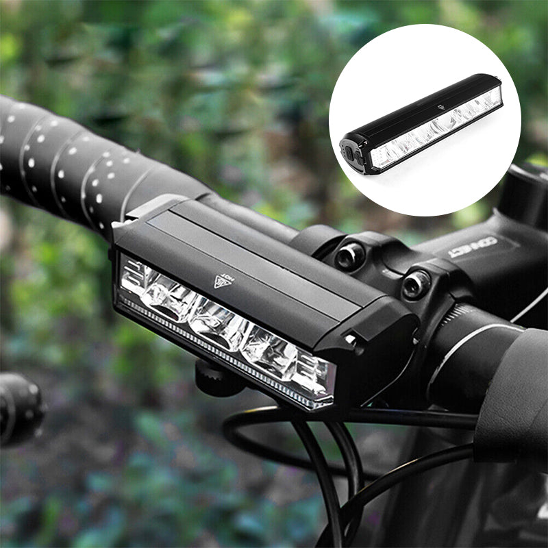 Ultra-Hell Wiederaufladbares LED Fahrradlicht – 900 Lumen Fahrradscheinwerfer für nächtliches Fahren