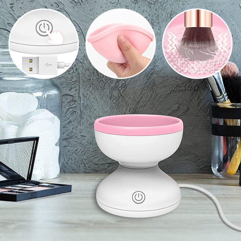 Elektrischer Make-up Pinselreiniger – Schnelle und gründliche Reinigung