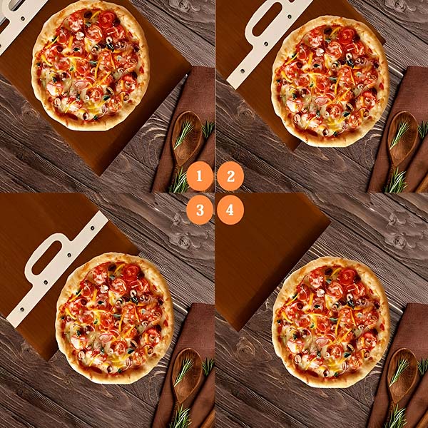 Leichte und robuste Pizzaschaufel für Profis und Amateure