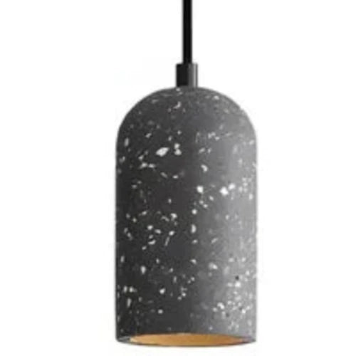 Moderne Beton Pendelleuchte |  Ø 9.6 cm, 200 cm Kabel