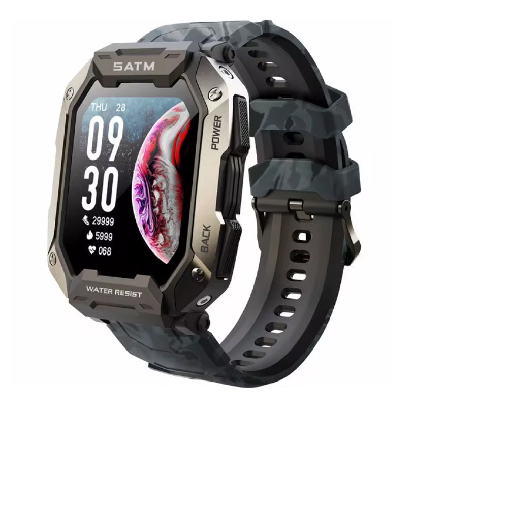 Robuste Militäruhren für Männer mit digitalen Funktionen - iPhone-kompatible Smartwatches und Titan PG Modelle