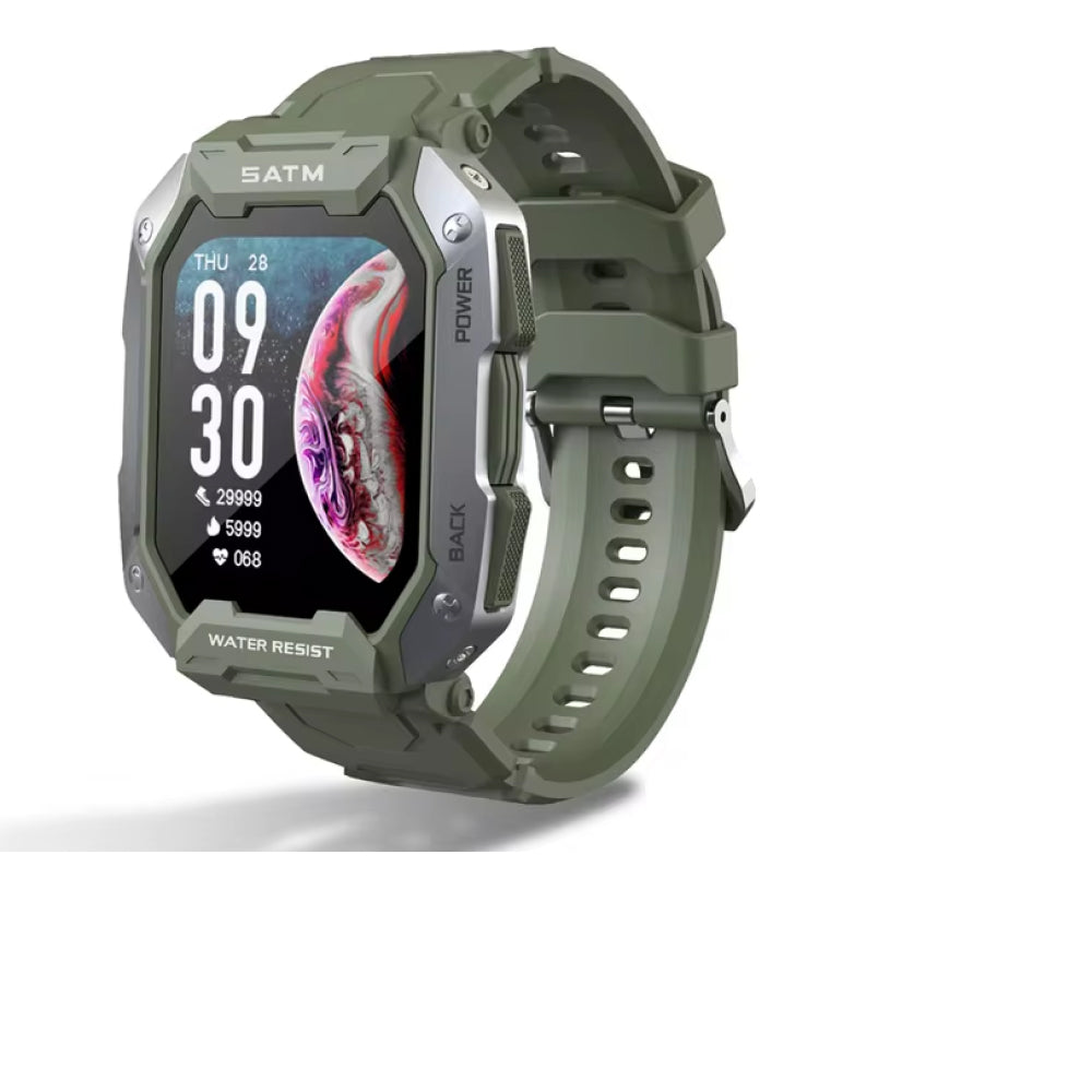 Robuste Militäruhren für Männer mit digitalen Funktionen - iPhone-kompatible Smartwatches und Titan PG Modelle