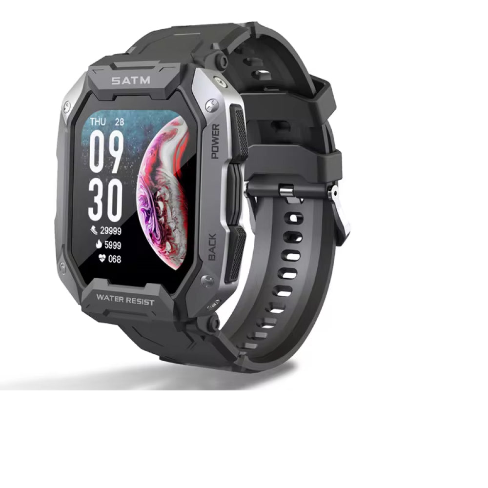 Robuste Militäruhren für Männer mit digitalen Funktionen - iPhone-kompatible Smartwatches und Titan PG Modelle