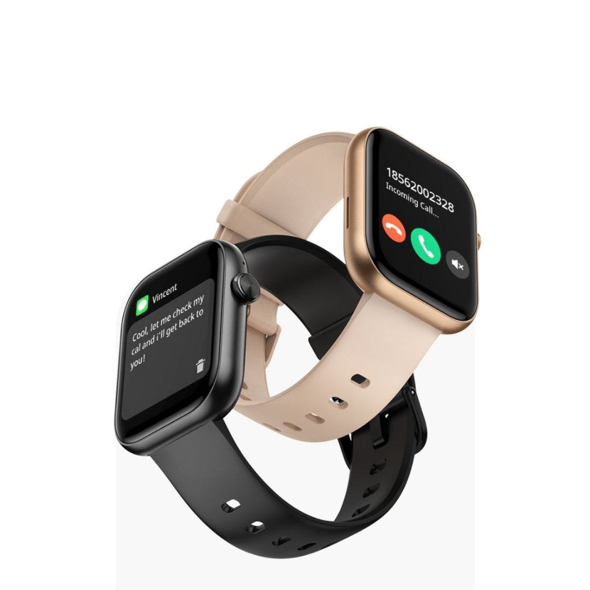 Edition 2024 Smartwatch für Frauen - Fitness Smartwatch für Android - Stilvolles tragbares Gerät für Mädchen & Jugendliche