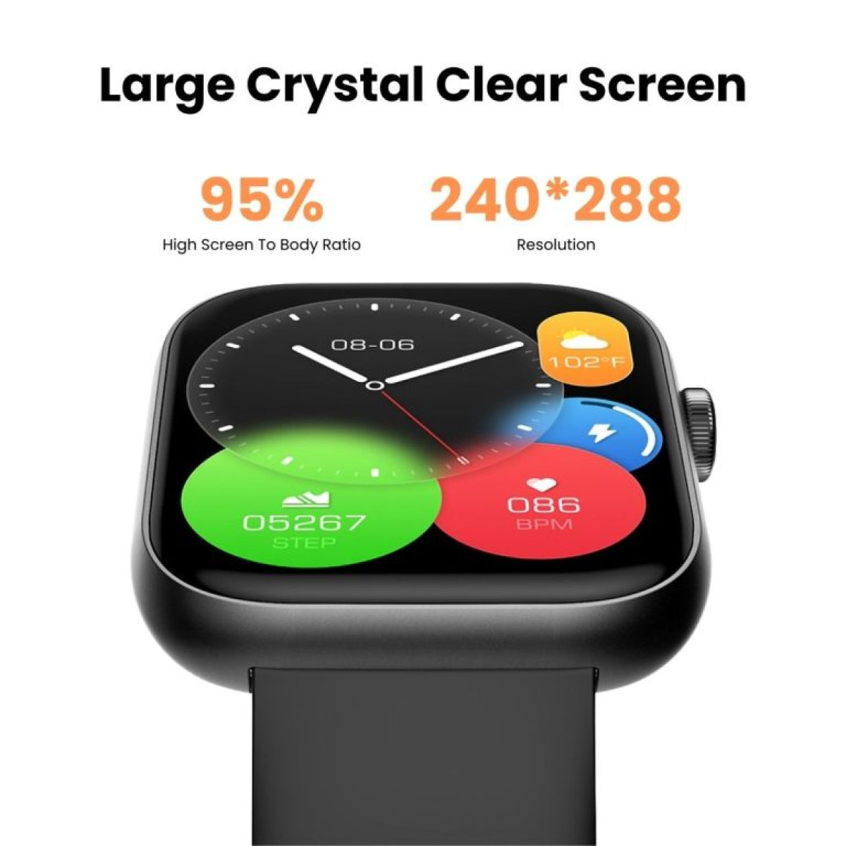 Edition 2024 Smartwatch für Frauen - Fitness Smartwatch für Android - Stilvolles tragbares Gerät für Mädchen & Jugendliche