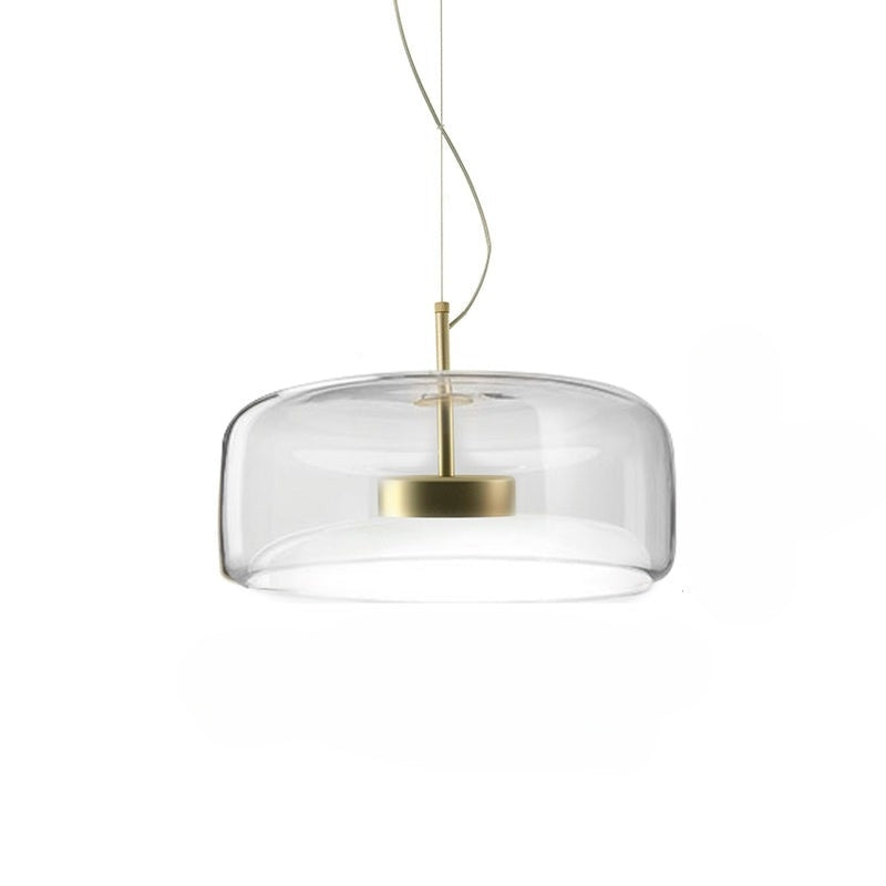 Moderne Transparente Led-Pendelleuchte