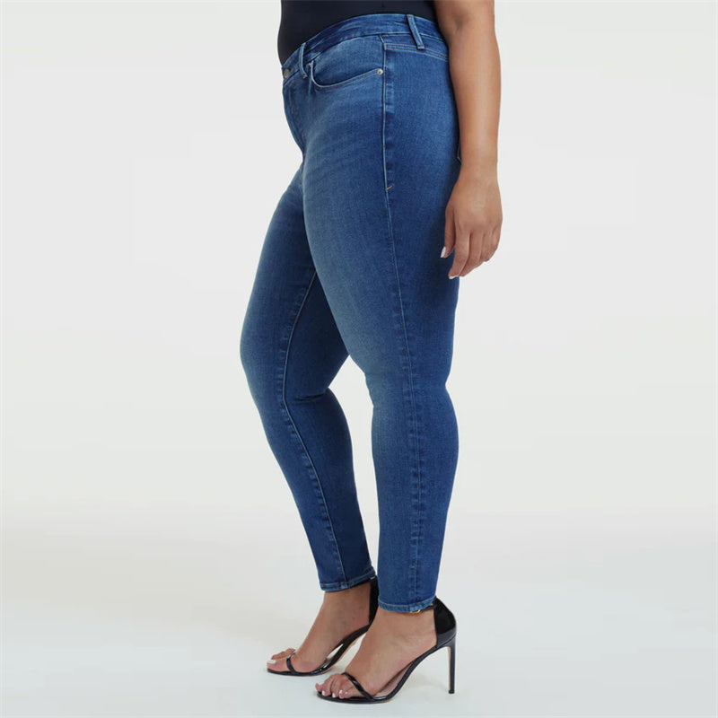 Formende Skinny Tummy Control Jeans - Perfekte Passform und Komfort