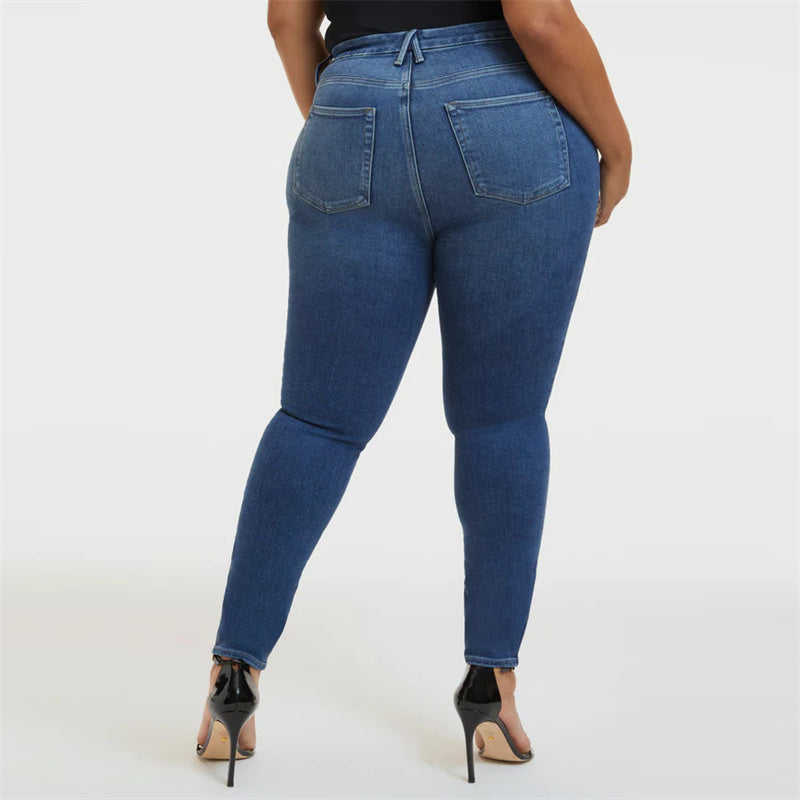 Formende Skinny Tummy Control Jeans - Perfekte Passform und Komfort