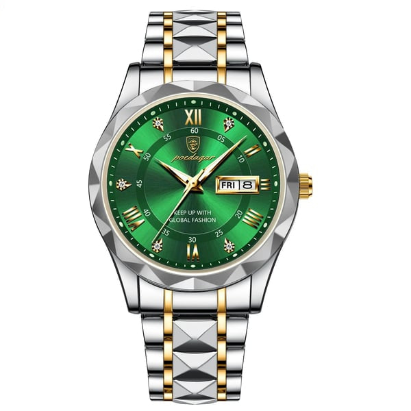 Wasserdichte Luxus-Herrenarmbanduhr von der Top-Marke mit leuchtender Funktion
