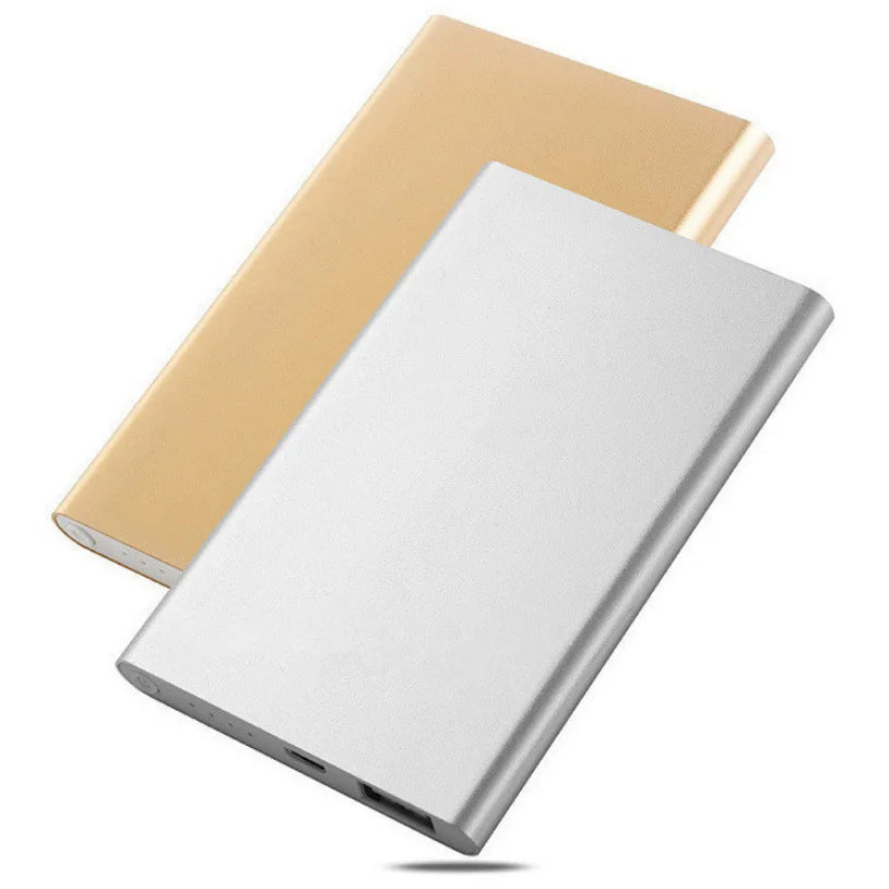 Tragbare Schlanke Powerbanks mit Schnellladefunktion