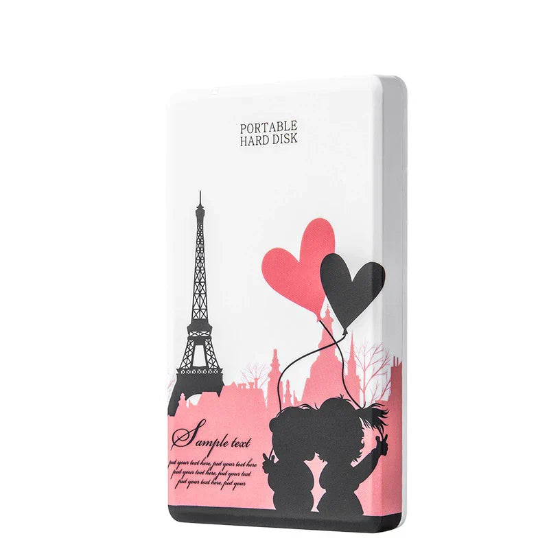 Schnelle Externe Festplatte USB3.0 | Tragbarer Speicher Kompatibel für Desktop & Laptop - Louise