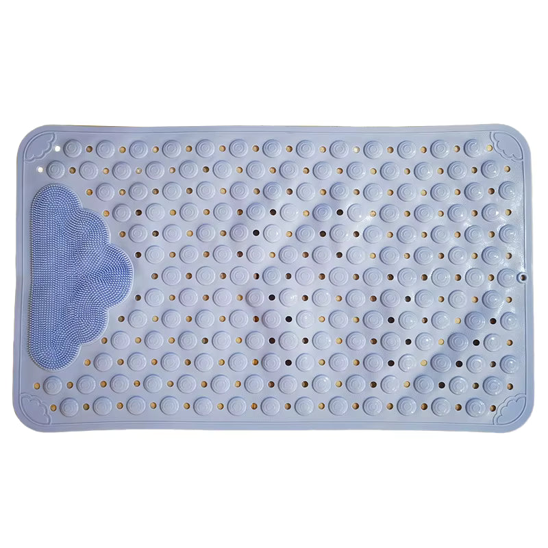 Rutschfeste Dusch-Badematte mit Abflusslöchern