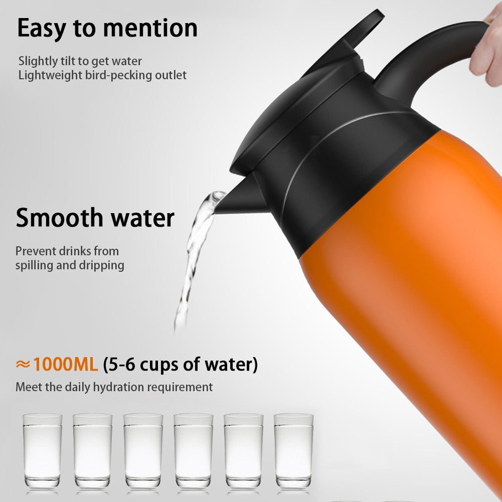 Elektrischer Edelstahl Reise Wasserkocher