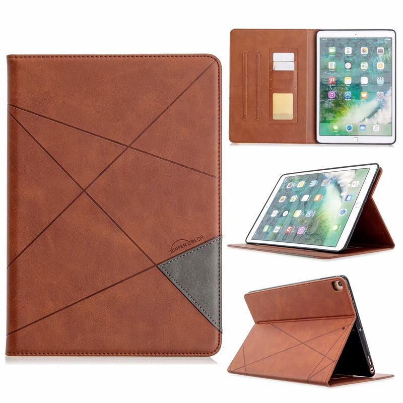 Lederetui mit Innenfach für iPad