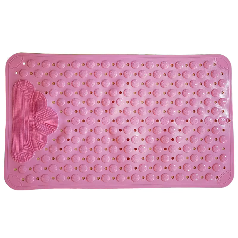 Rutschfeste Dusch-Badematte mit Abflusslöchern