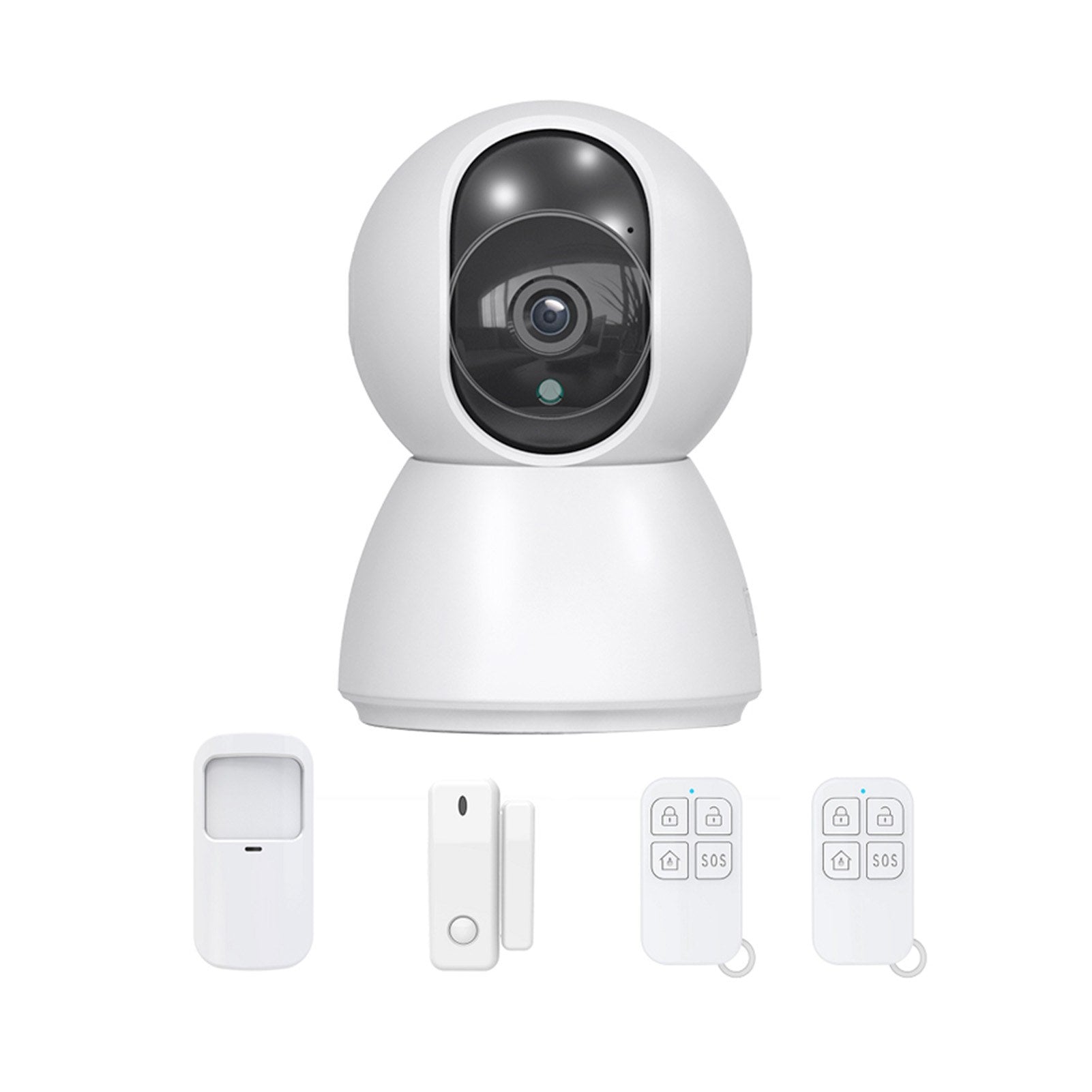 3MP Smart Innen-WiFi-Sicherheitskamera mit Nachtsicht, 2-Wege-Audio, Fernbedienung und Bewegungserkennung für die Überwachung von Zuhause und Haustieren