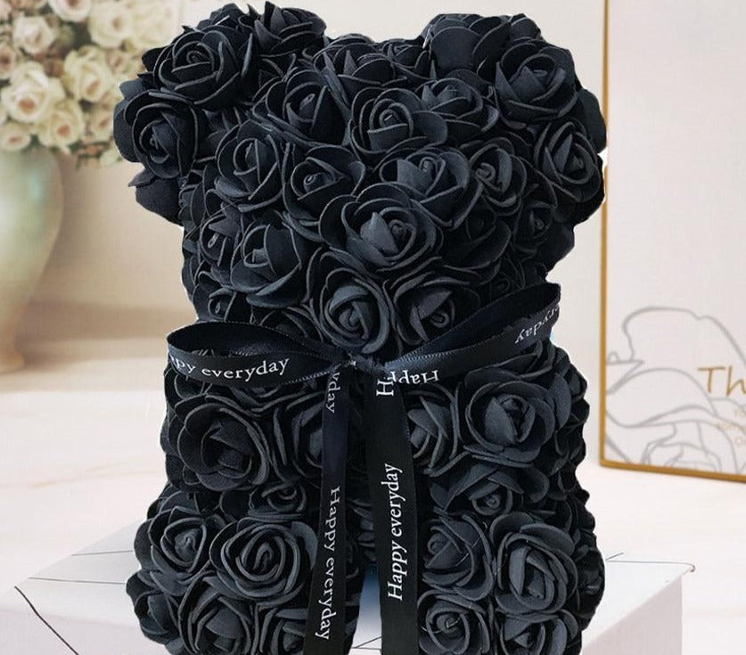 Rose Bear Uk | Handgemachter Luxus Blumenrose Liebe Teddybär