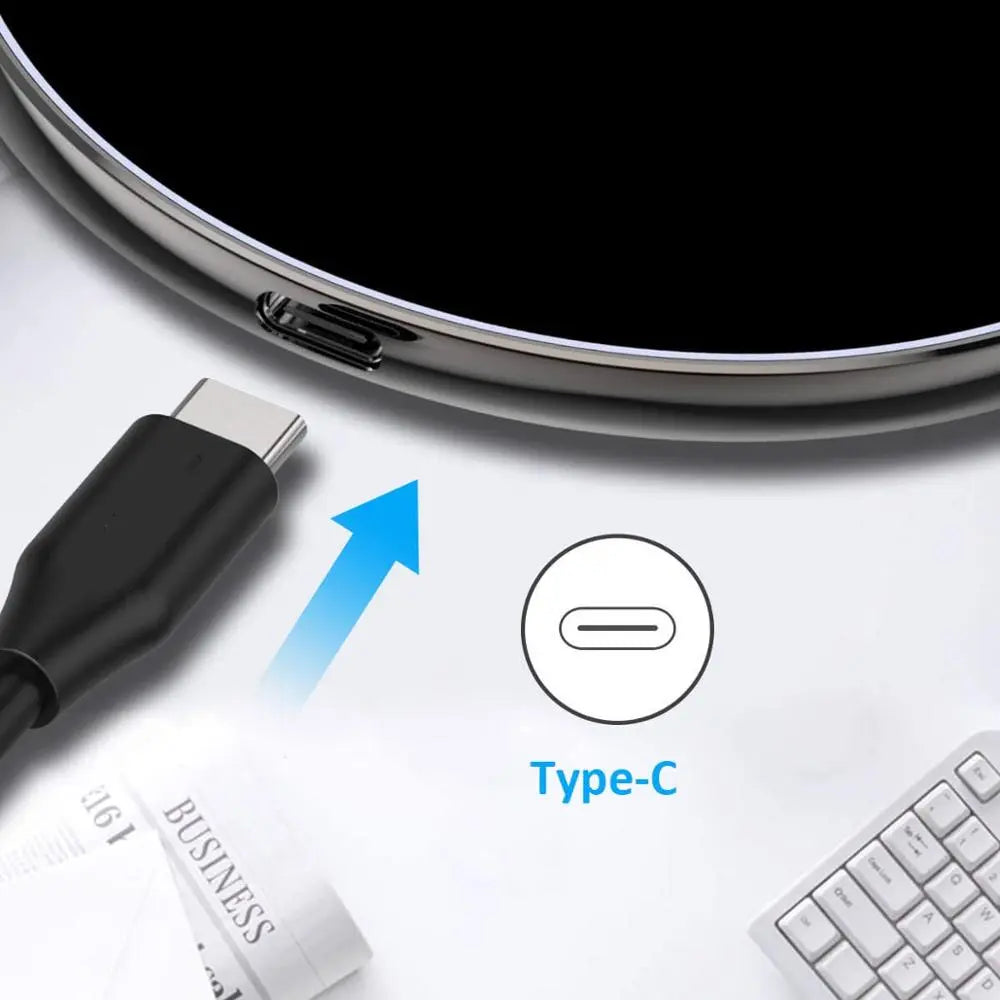 30W Schnelles Wireless Ladepad | Premium USB-C MagSafe Ladegerät für Apple iPhone, Samsung & Android