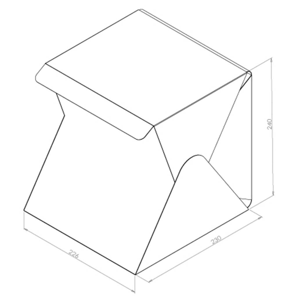 GlowBox Tragbares Lichtstudio | Lassen Sie Ihrer Kreativität überall freien Lauf!