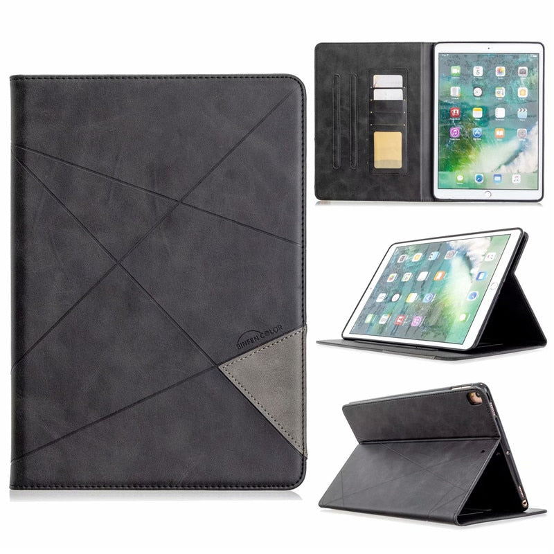 Lederetui mit Innenfach für iPad