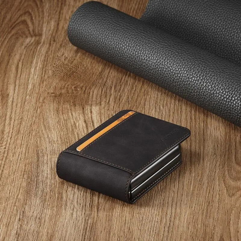 Leder Wallet Case für Karten für Samsung Galaxy Z Flip