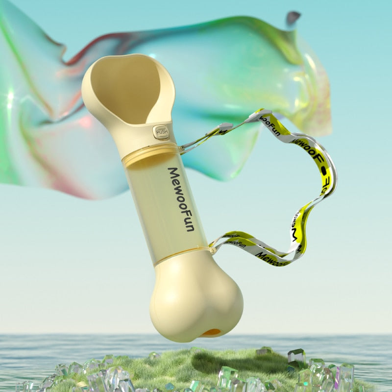 Knochenförmige Haustier-Wasserflasche