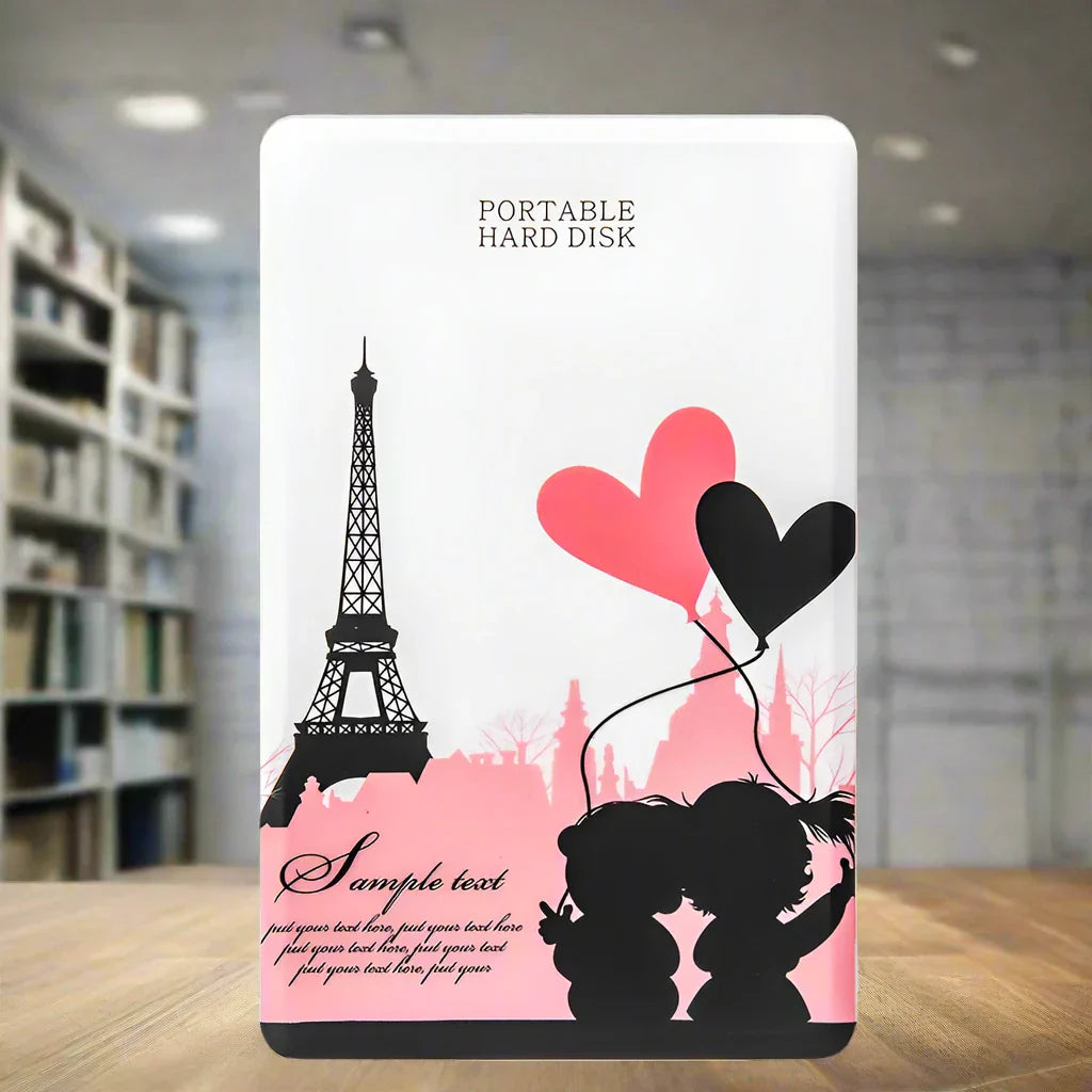 Schnelle Externe Festplatte USB3.0 | Tragbarer Speicher Kompatibel für Desktop & Laptop - Louise