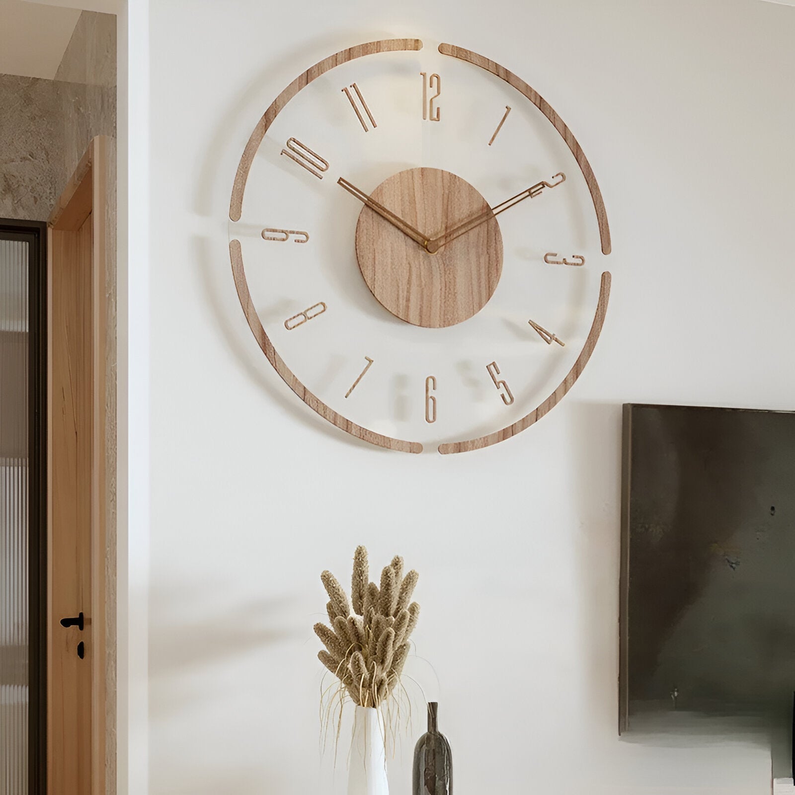 Elegante Wanduhr Modern