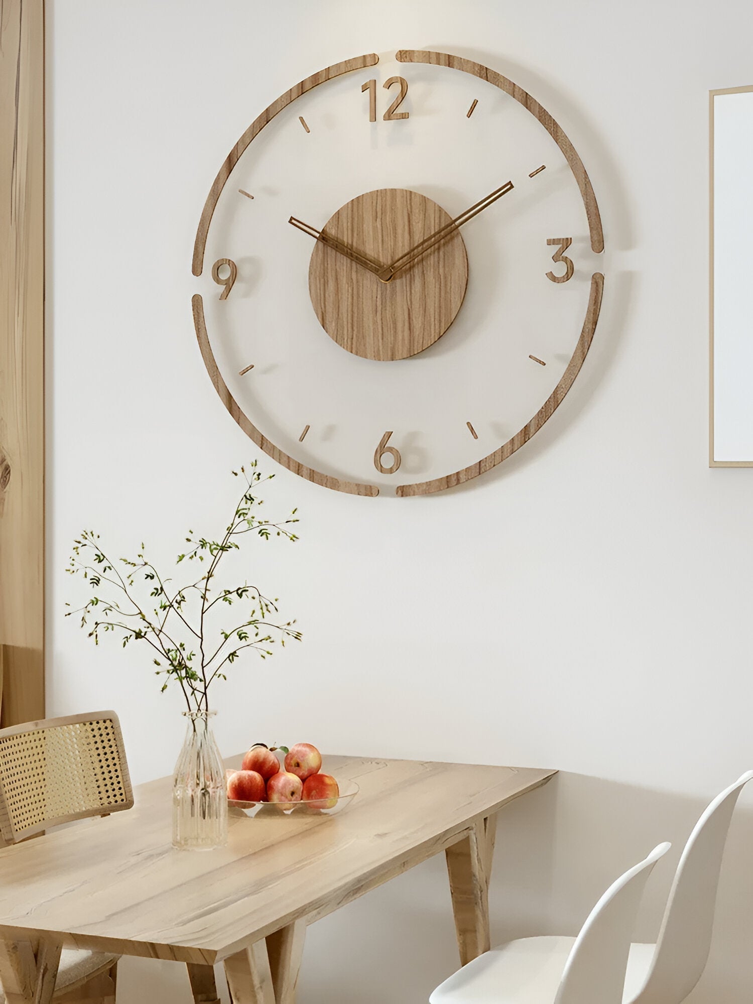 Elegante Wanduhr Modern