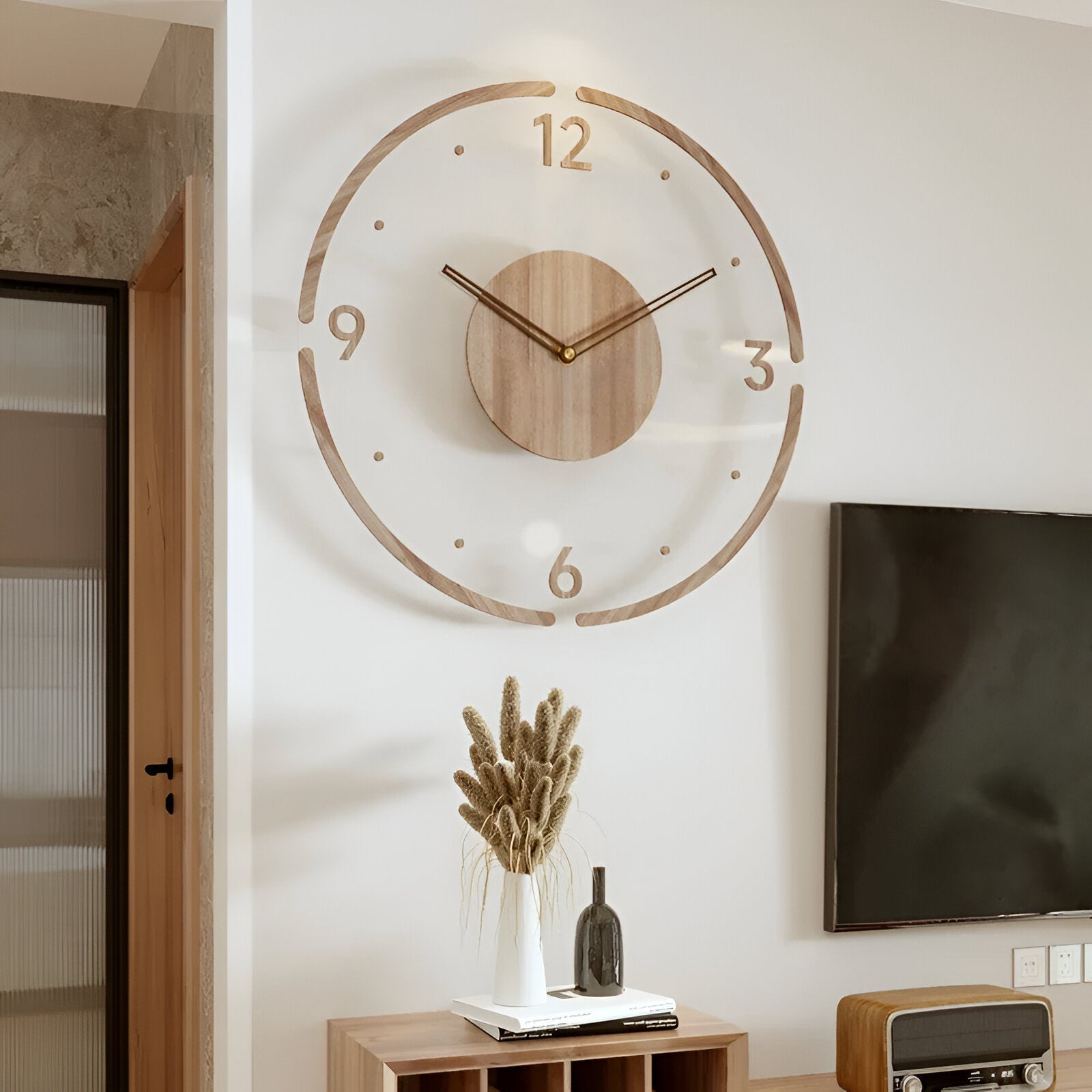 Elegante Wanduhr Modern