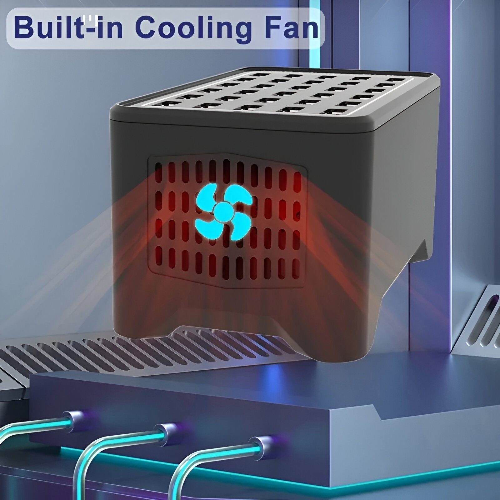 PowerPort Pro – Universelle Multi-USB-Ladestation mit 30 Anschlüssen (150W Ausgang)