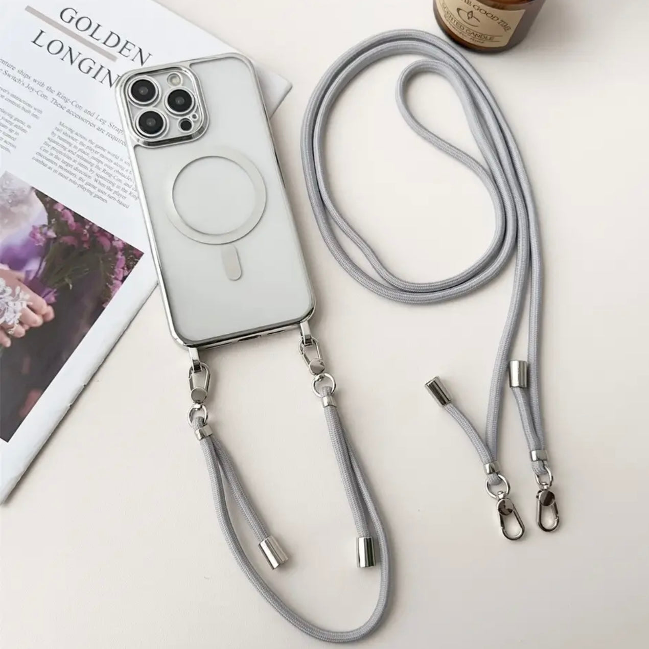 iPhone MagSafe-Umhängehülle | "Saint"