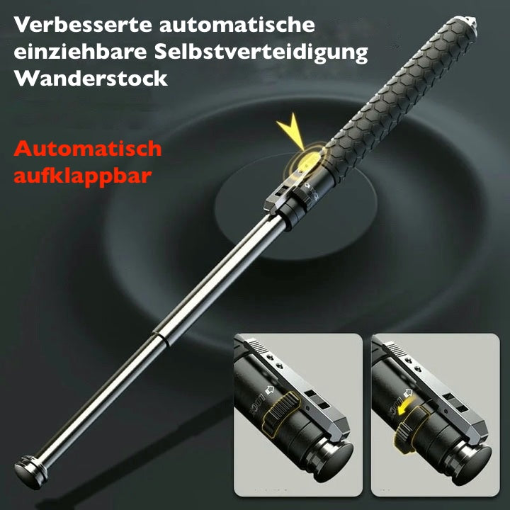 Automatischer Selbstverteidigung-Wanderstock mit Anti-Rutsch-Griff