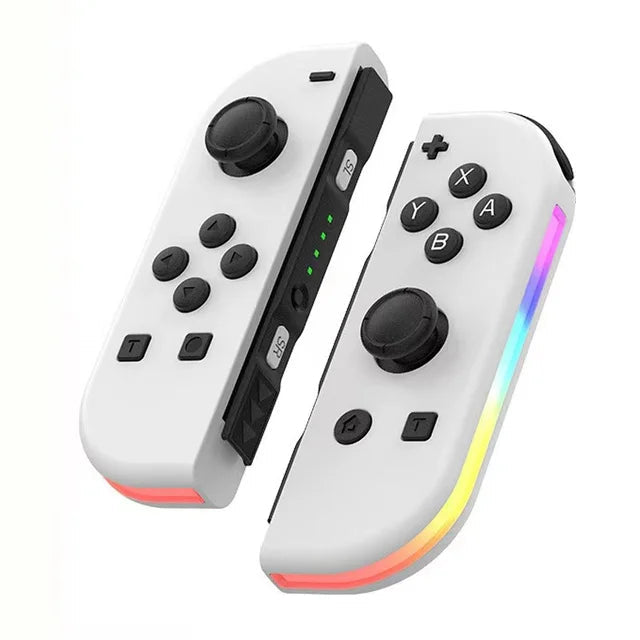 Switch-Controller Kabellos Bluetooth RGB Dual Vibration für Nintendo Switch, OLED & Lite