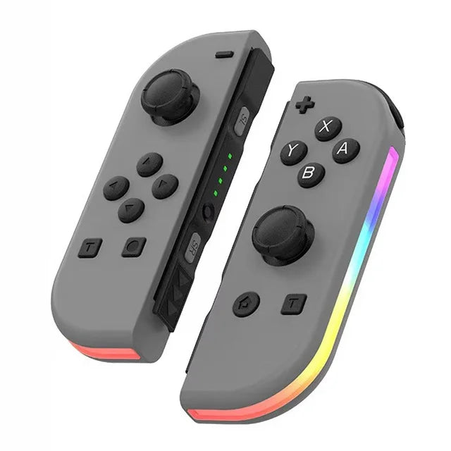Switch-Controller Kabellos Bluetooth RGB Dual Vibration für Nintendo Switch, OLED & Lite