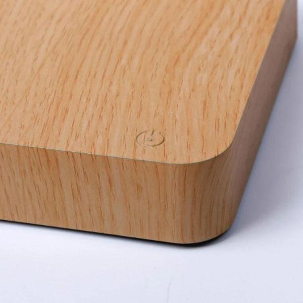 Schwebende Mondlampe 3D Druck, Magnetische Levitation, Rotierende LED Nachtlampe, Kabelloses Laden, 3 Lichtfarben