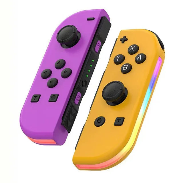 Switch-Controller Kabellos Bluetooth RGB Dual Vibration für Nintendo Switch, OLED & Lite