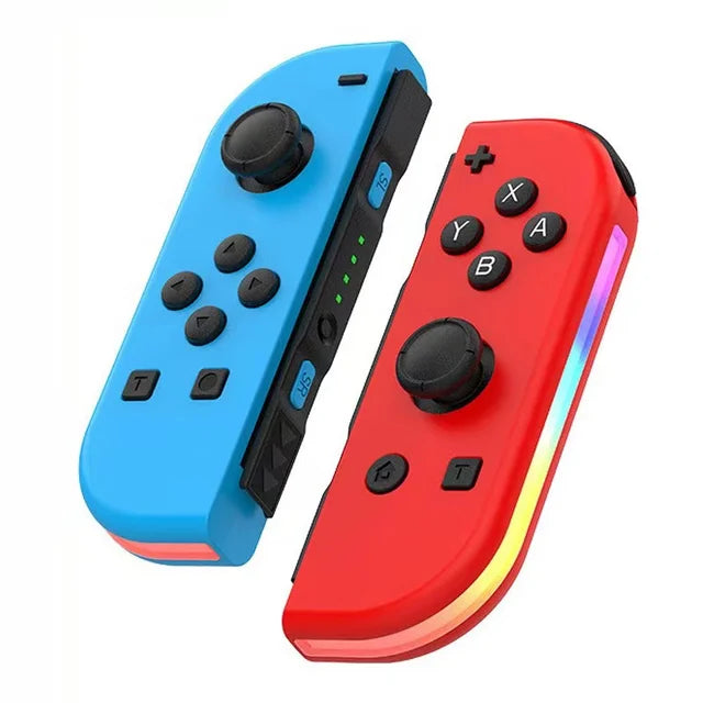 Switch-Controller Kabellos Bluetooth RGB Dual Vibration für Nintendo Switch, OLED & Lite