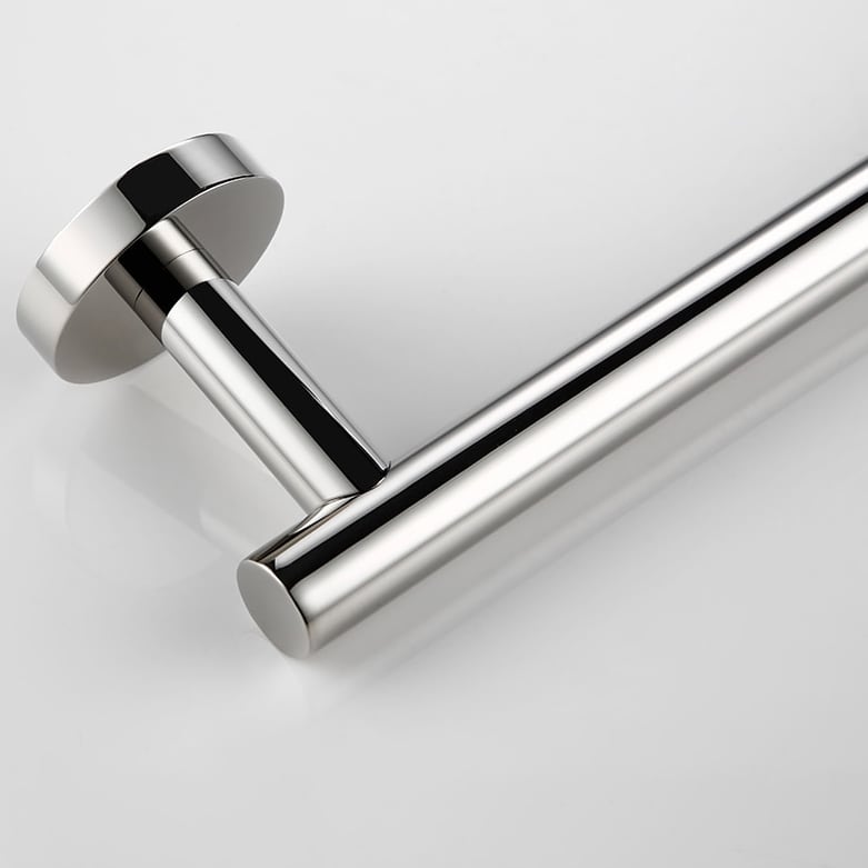 KOL Handtuchhalter Schwarz | Wandhandtuchhalter aus Edelstahl