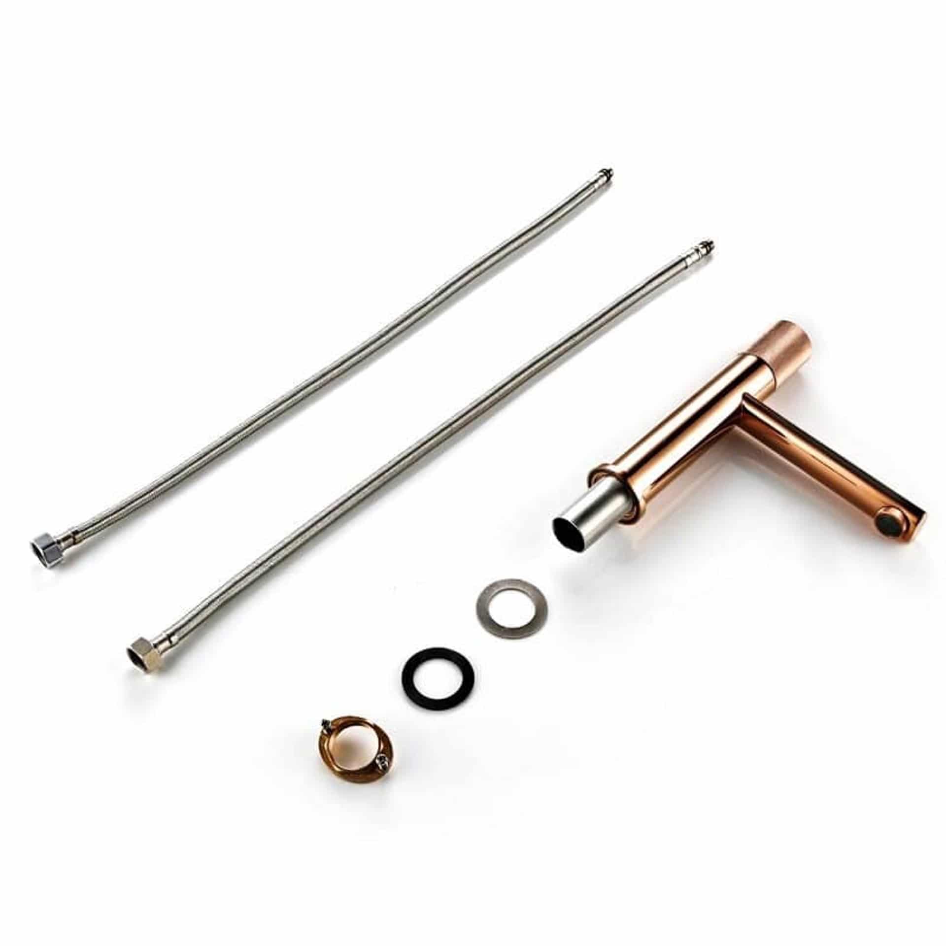 KOMVOS Gekartelte Einhebelmischbatterie | Küchenarmatur