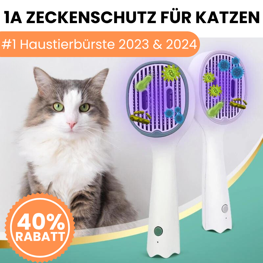 KITTINIS - LUXBRUSH (UV-Zeckenbürste) | 50% RABATT!