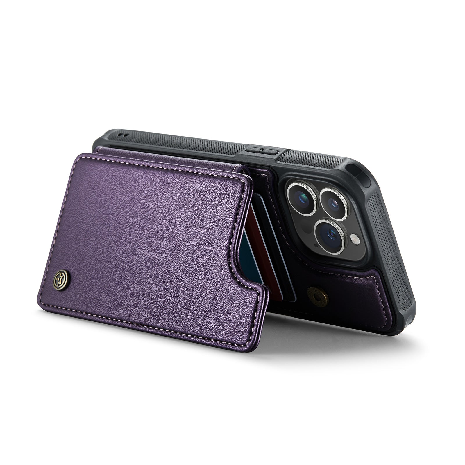 Luxus Leder Brieftasche Karte Telefon Fall Mit Geldbörse Flip Stand Für iPhone